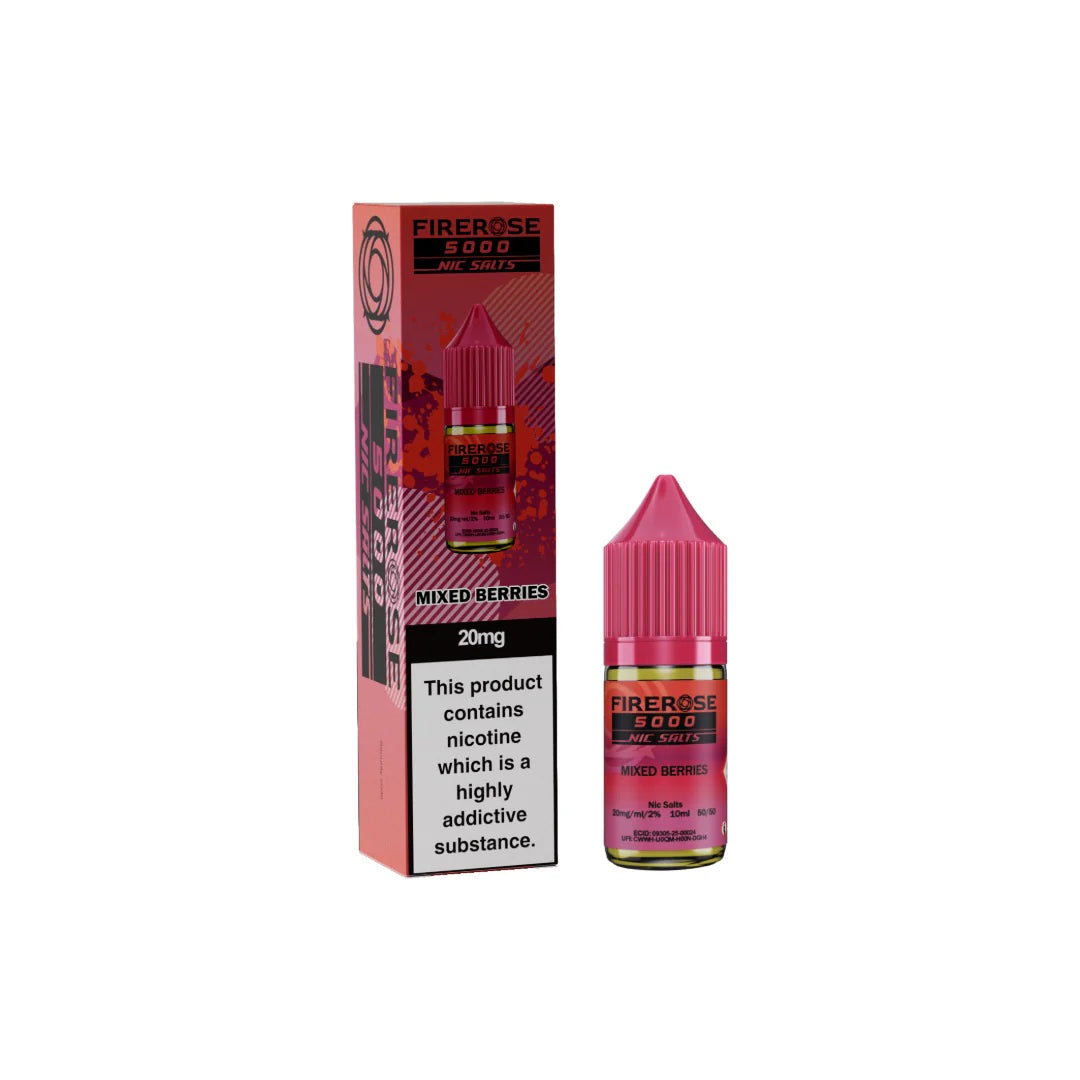 20mg Elux Firerose 5000 Nic salts 10ml (50VG/50PG) - DMVapes