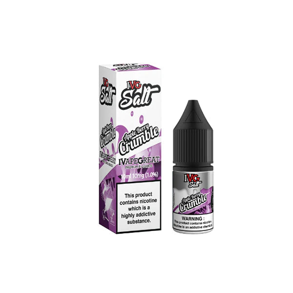 New! I VG Salt 10mg 10ml Nic Salt (50VG/50PG) - DMVapes