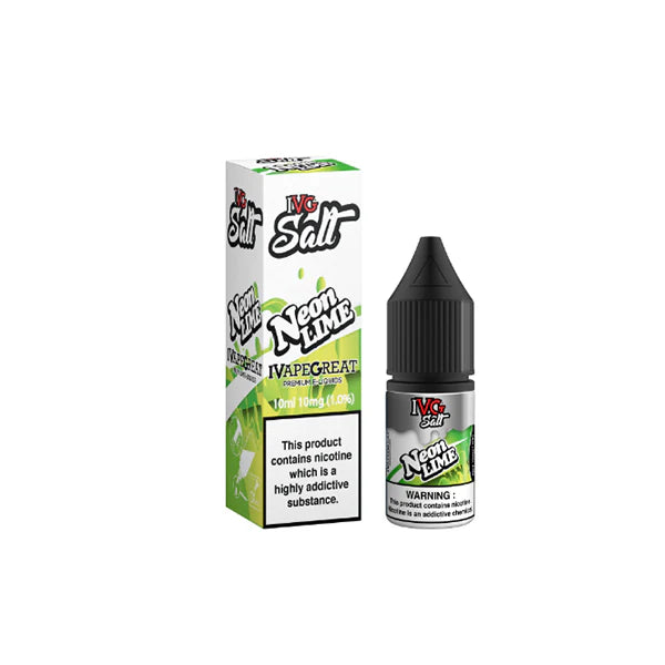 New! I VG Salt 10mg 10ml Nic Salt (50VG/50PG) - DMVapes