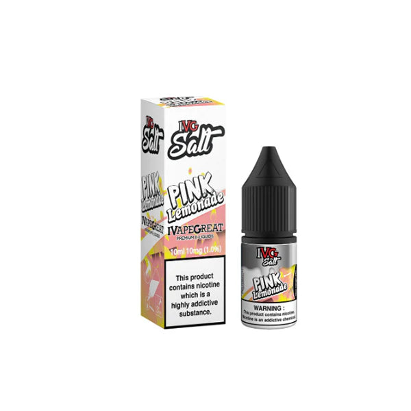 New! I VG Salt 10mg 10ml Nic Salt (50VG/50PG) - DMVapes
