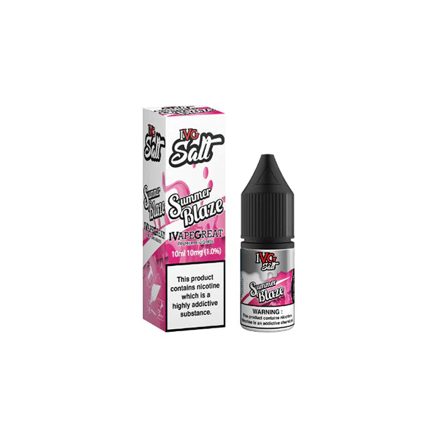 New! I VG Salt 10mg 10ml Nic Salt (50VG/50PG) - DMVapes