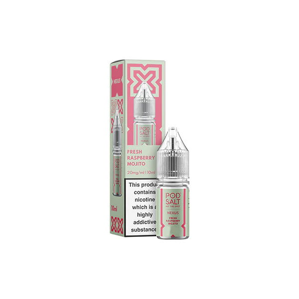 20mg Pod Salt Nexus 10ml Nic Salt (50VG/50PG) - DMVapes