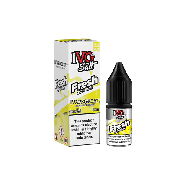 New! I VG Salt 10mg 10ml Nic Salt (50VG/50PG) - DMVapes