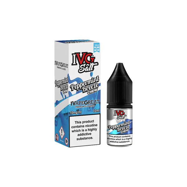 New! I VG Salt 10mg 10ml Nic Salt (50VG/50PG) - DMVapes
