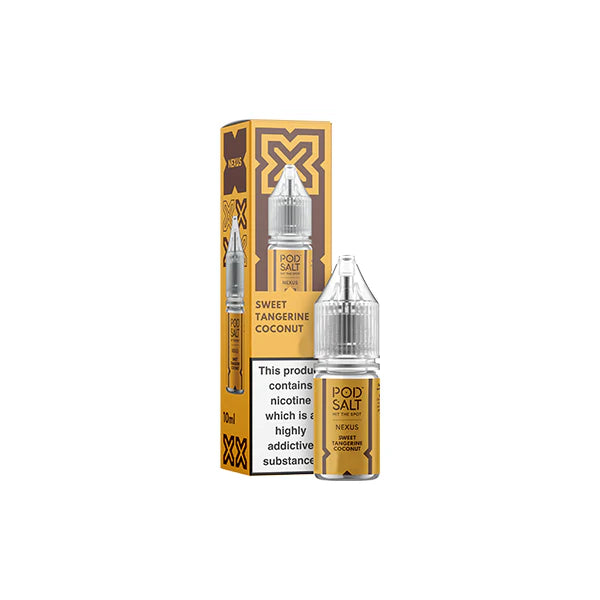 20mg Pod Salt Nexus 10ml Nic Salt (50VG/50PG) - DMVapes