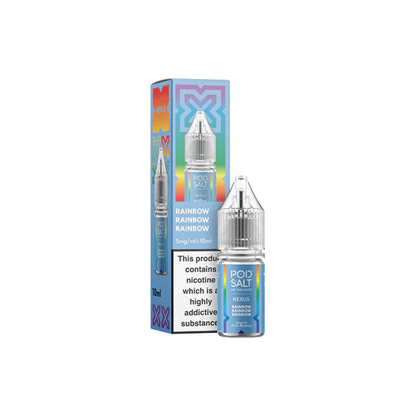 5mg Pod Salt Nexus 10ml Nic Salt (50VG/50PG) - DMVapes