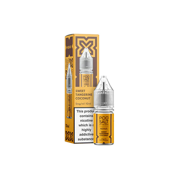 5mg Pod Salt Nexus 10ml Nic Salt (50VG/50PG) - DMVapes