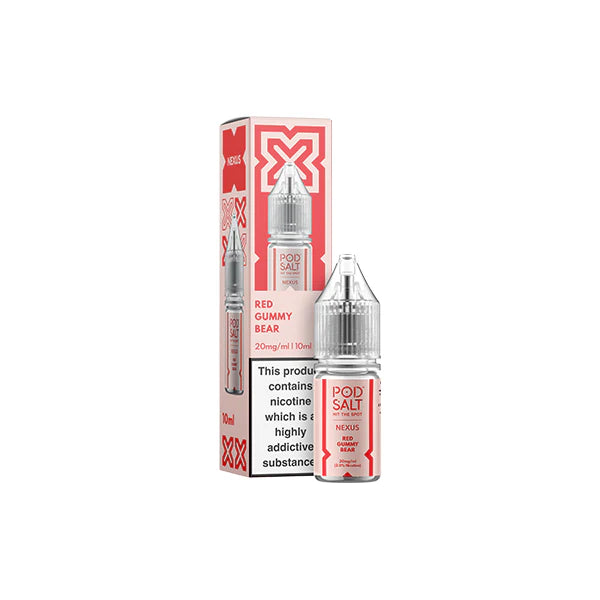20mg Pod Salt Nexus 10ml Nic Salt (50VG/50PG) - DMVapes