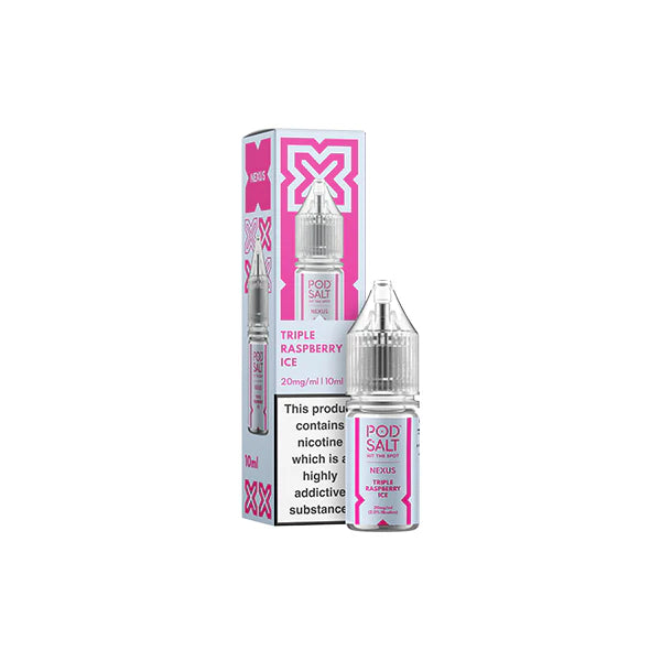 20mg Pod Salt Nexus 10ml Nic Salt (50VG/50PG) - DMVapes