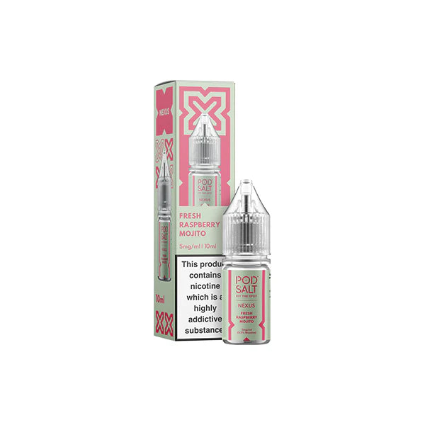 5mg Pod Salt Nexus 10ml Nic Salt (50VG/50PG) - DMVapes