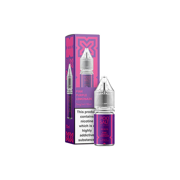 5mg Pod Salt Nexus 10ml Nic Salt (50VG/50PG) - DMVapes