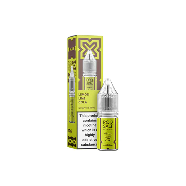 5mg Pod Salt Nexus 10ml Nic Salt (50VG/50PG) - DMVapes
