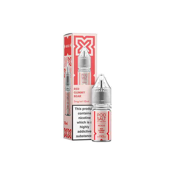 5mg Pod Salt Nexus 10ml Nic Salt (50VG/50PG) - DMVapes
