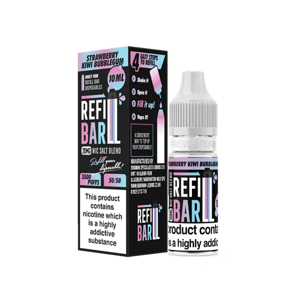 20mg Refill Bar Salts 10ml Nic Salts (50VG/50PG) - DMVapes