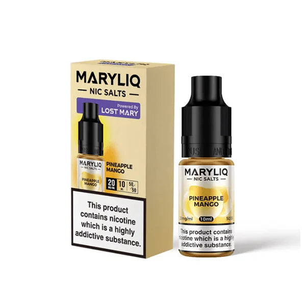 20mg MARYLIQ Nic Salt By Lost Mary 10ml (50VG/50PG) - DMVapes