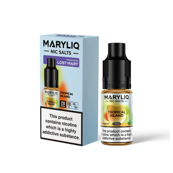 20mg MARYLIQ Nic Salt By Lost Mary 10ml (50VG/50PG) - DMVapes