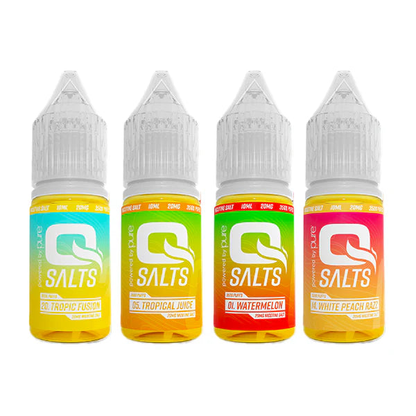10mg Q Salts Nic Salts 10ml (50VG/50PG) - DMVapes