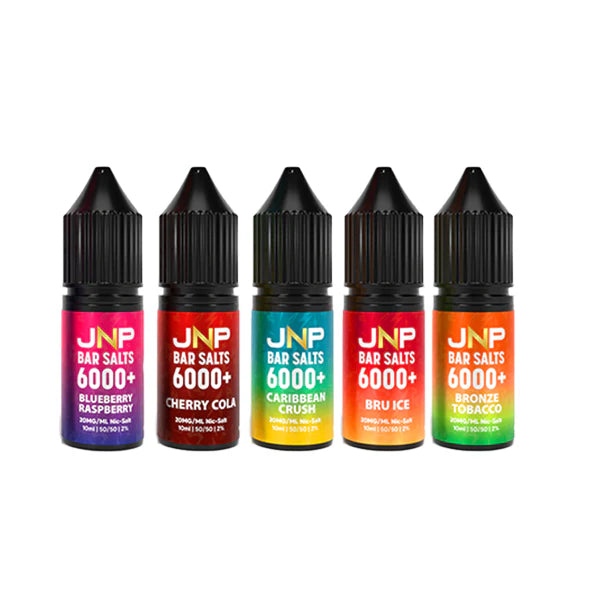 20mg JNP 6000+ Bar Salts 10ml (50VG/50PG) - DMVapes