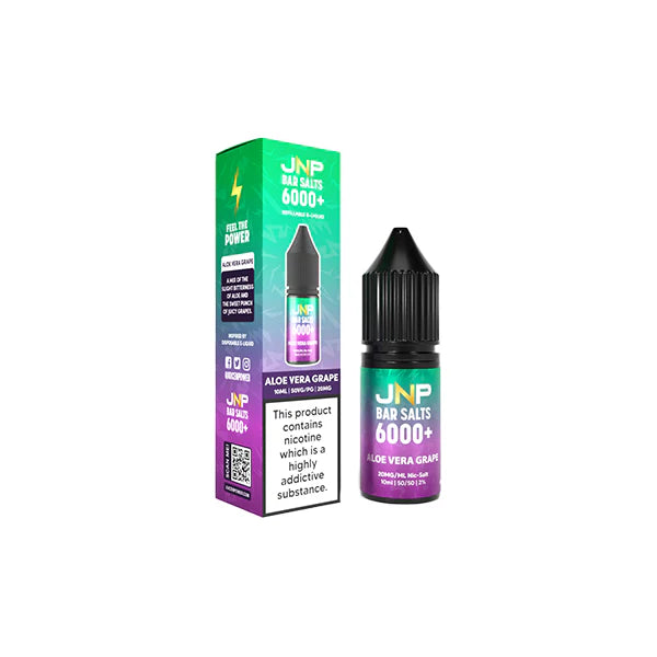 20mg JNP 6000+ Bar Salts 10ml (50VG/50PG) - DMVapes