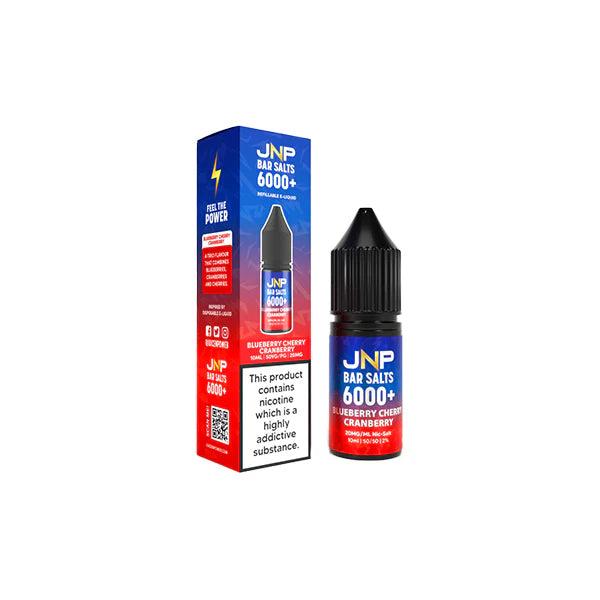 20mg JNP 6000+ Bar Salts 10ml (50VG/50PG) - DMVapes
