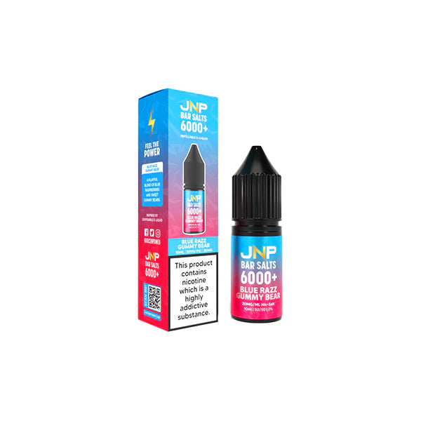 20mg JNP 6000+ Bar Salts 10ml (50VG/50PG) - DMVapes