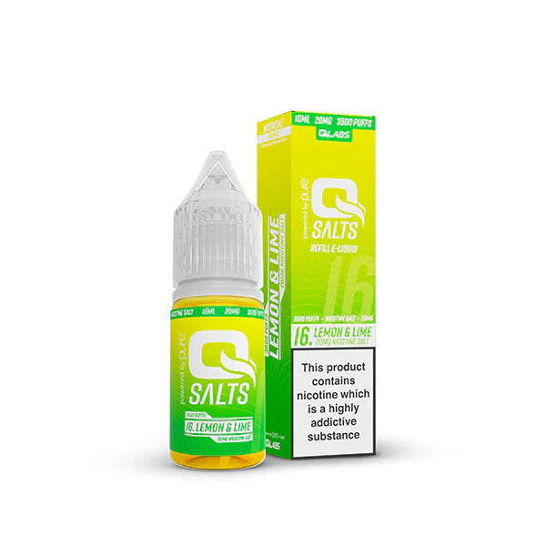 10mg Q Salts Nic Salts 10ml (50VG/50PG) - DMVapes