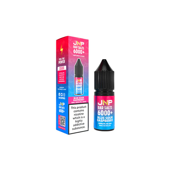 20mg JNP 6000+ Bar Salts 10ml (50VG/50PG) - DMVapes