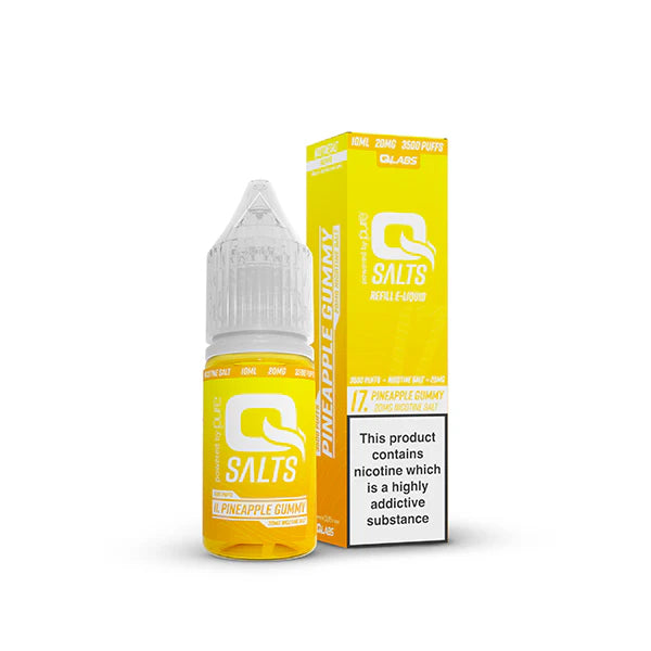 10mg Q Salts Nic Salts 10ml (50VG/50PG) - DMVapes