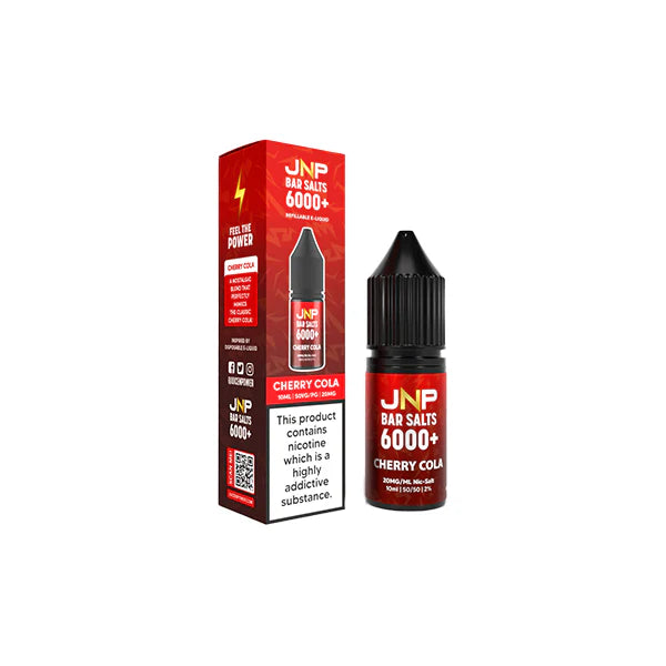 20mg JNP 6000+ Bar Salts 10ml (50VG/50PG) - DMVapes