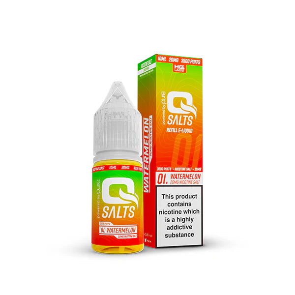 10mg Q Salts Nic Salts 10ml (50VG/50PG) - DMVapes