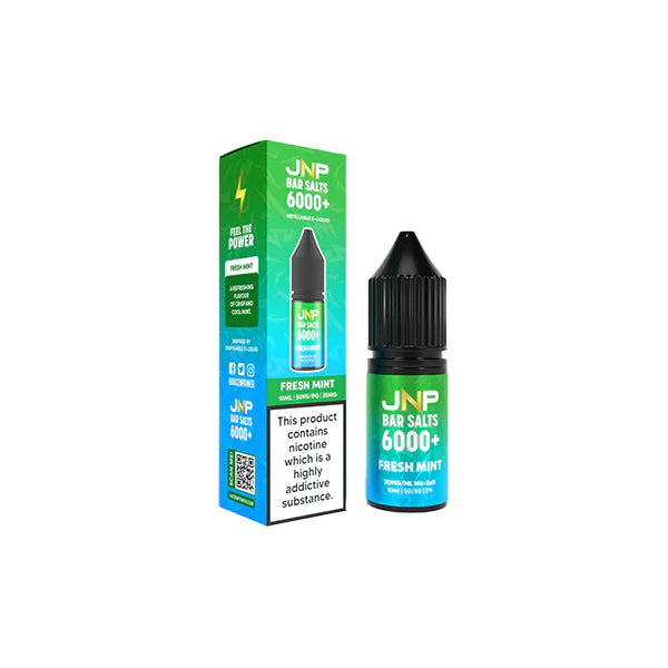 20mg JNP 6000+ Bar Salts 10ml (50VG/50PG) - DMVapes