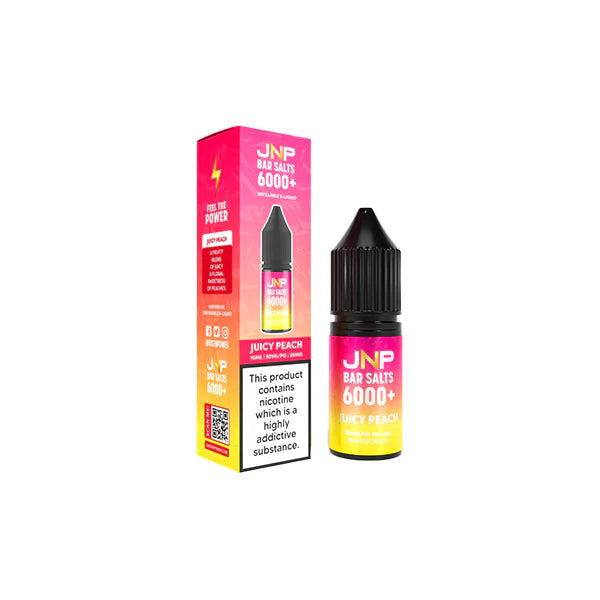 20mg JNP 6000+ Bar Salts 10ml (50VG/50PG) - DMVapes