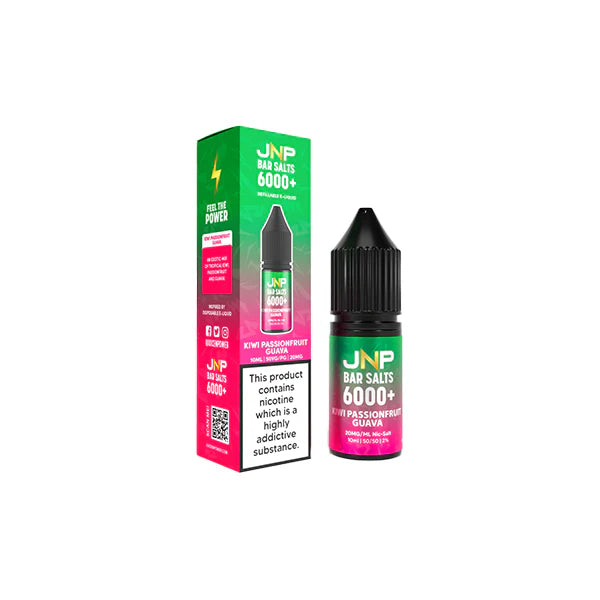 20mg JNP 6000+ Bar Salts 10ml (50VG/50PG) - DMVapes