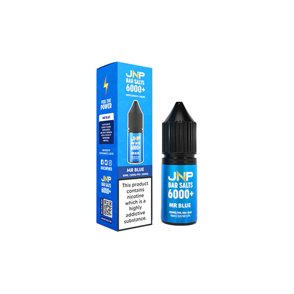 20mg JNP 6000+ Bar Salts 10ml (50VG/50PG) - DMVapes