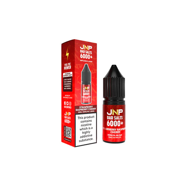 20mg JNP 6000+ Bar Salts 10ml (50VG/50PG) - DMVapes