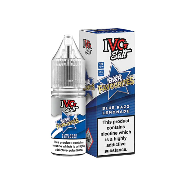 20mg I VG Bar Favourites 10ml Nic Salts (50VG/50PG) - DMVapes