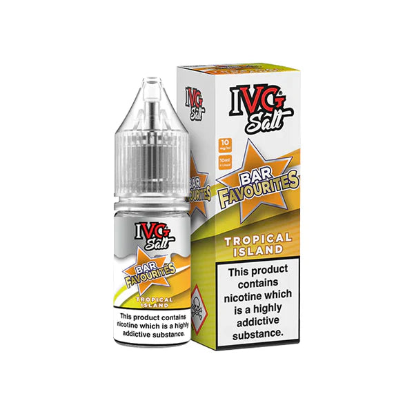20mg I VG Bar Favourites 10ml Nic Salts (50VG/50PG) - DMVapes