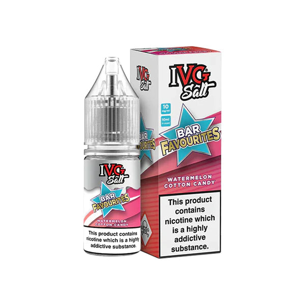 20mg I VG Bar Favourites 10ml Nic Salts (50VG/50PG) - DMVapes