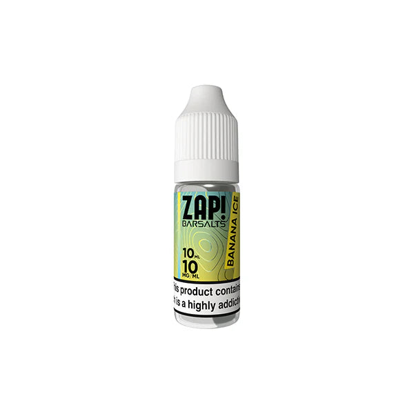 10mg ZAP! Bar Salts Nic Salt 10ml (50VG/50PG) - DMVapes