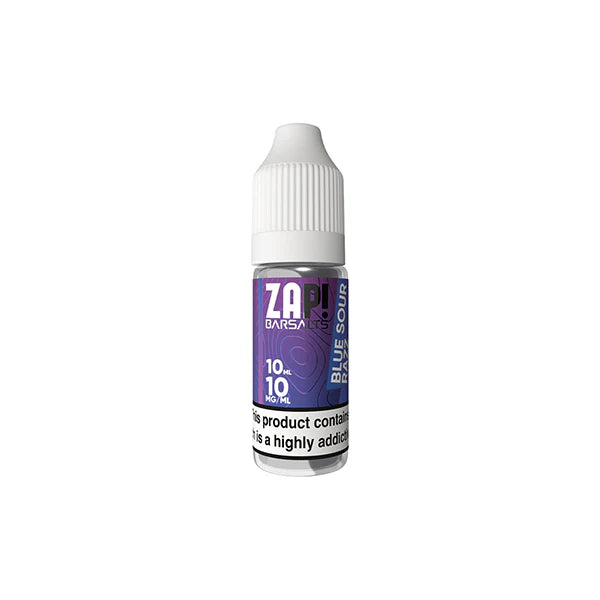 10mg ZAP! Bar Salts Nic Salt 10ml (50VG/50PG) - DMVapes