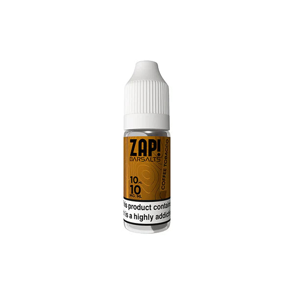 10mg ZAP! Bar Salts Nic Salt 10ml (50VG/50PG) - DMVapes