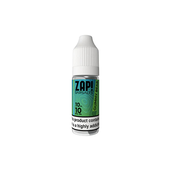10mg ZAP! Bar Salts Nic Salt 10ml (50VG/50PG) - DMVapes