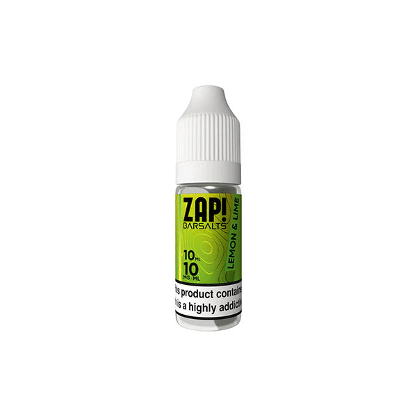 10mg ZAP! Bar Salts Nic Salt 10ml (50VG/50PG) - DMVapes