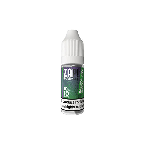 10mg ZAP! Bar Salts Nic Salt 10ml (50VG/50PG) - DMVapes