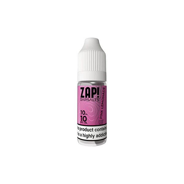 10mg ZAP! Bar Salts Nic Salt 10ml (50VG/50PG) - DMVapes