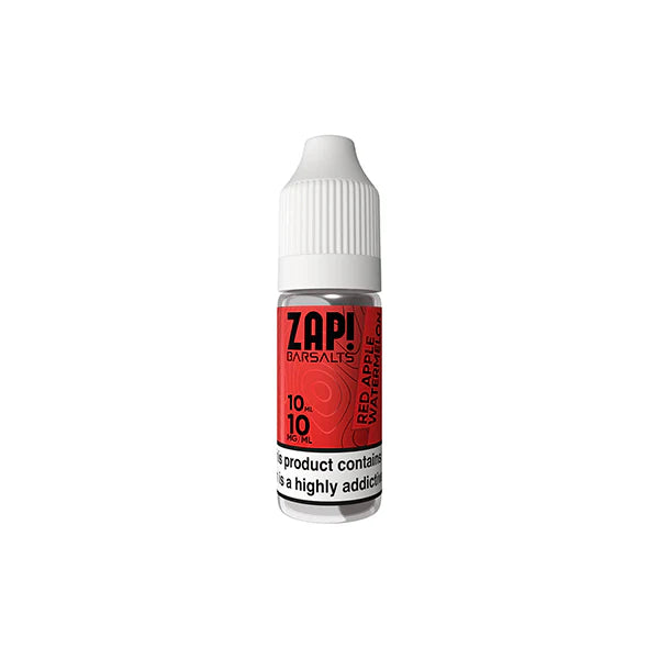 10mg ZAP! Bar Salts Nic Salt 10ml (50VG/50PG) - DMVapes