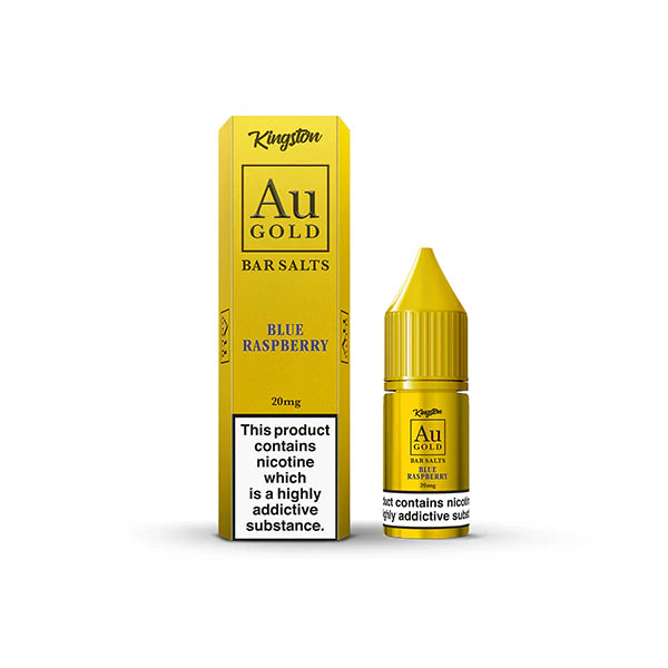 20mg AU Gold By Kingston Nic Salt 10ml (60VG/40PG) - DMVapes