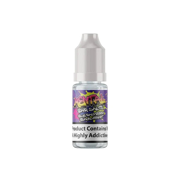 20mg Mental Bar Salts By Signature Vapours 10ml Nic Salt (50VG/50PG) - DMVapes