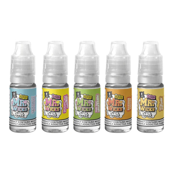 20mg Mr Wicks Nic Salts 10ml (50VG/50PG) - DMVapes