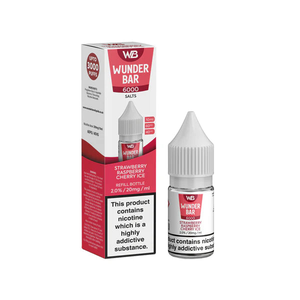 20mg Wunderbar 6000 Salts 10ml Nic Salts (60PG/40VG) - DMVapes